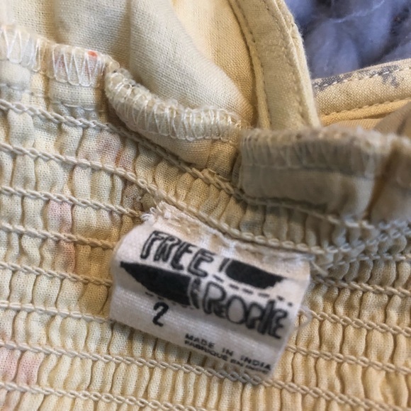 Free People Sundress With Pockets Vintage - Picture 5 of 7